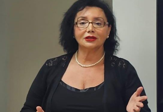 Presentación de la prevalencia/incidencia del cáncer de mama por el Dr. Chobanyan, oncólogo y profesor de medicina clínica en AUC @Immanuel Church en Madame Estate