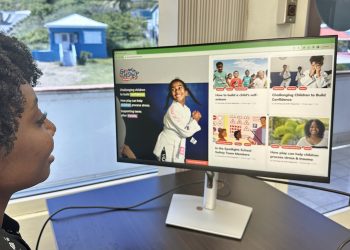 Lanzamiento del nuevo sitio web de la revista Growing Up Safe St. Maarten