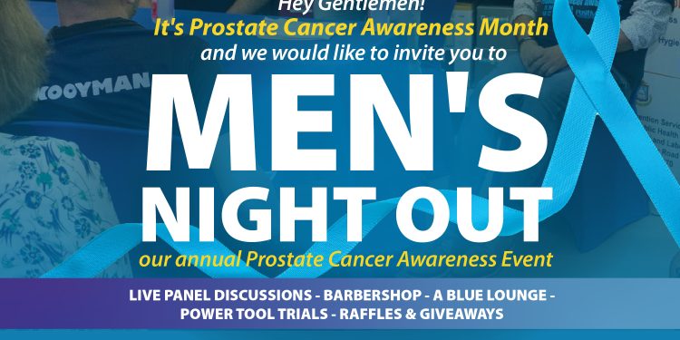 Las partes interesadas colaboran para organizar la segunda noche anual para hombres: evento de concientización sobre el cáncer de próstata