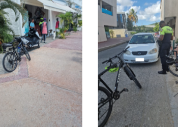 La vigilancia de la patrulla ciclista en el área de Philipsburg produce resultados