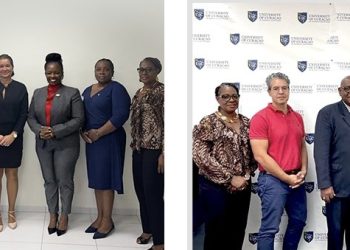 La Honorable Ministra de Justicia Anna E. Richardson explora iniciativas de colaboración con la Academia de Policía ORV durante su visita a Curaçao