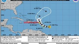 ODM: País bajo vigilancia de tormenta tropical, continuar monitoreando de cerca la Tormenta Tropical Tammy