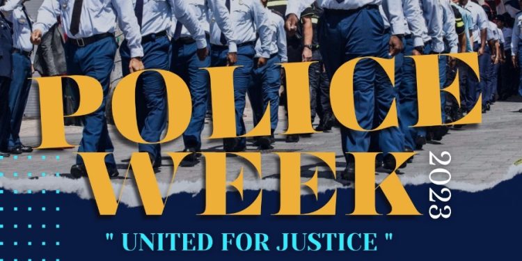 Cierre parcial de calles en Philipsburg por parte de la policía de Sint Maarten