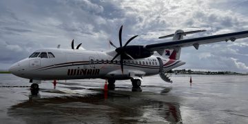 WINAIR da la bienvenida al segundo avión ATR a su flota