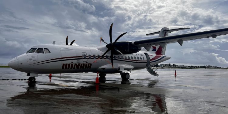 WINAIR da la bienvenida al segundo avión ATR a su flota