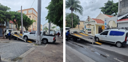 La Policía de Sint Maarten toma medidas enérgicas para abordar las infracciones de estacionamiento en Front Street y Boardwalk
