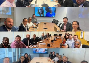 Ministro de TEATT encabeza delegación a reuniones de aerolíneas