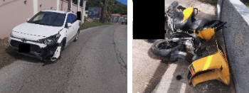 Un accidente en A.th Illidge Road genera un recordatorio de seguridad urgente