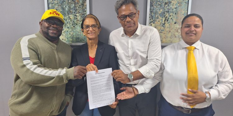 Unified Resilient St. Maarten Movement (URSM), Democratic Party (DP), Party for Progress (PFP) y Nation Opportunity Wealth (N.O.W.) forjan un histórico acuerdo de coalición para el período 2024-2028
