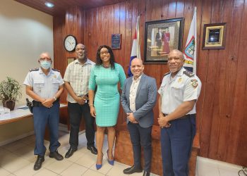 La visita del Fiscal General del Caribe Holandés, Sr. G. Schoop, fortalece los vínculos con el KPSM