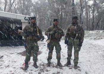 Tres soldados de Curaçao participan en entrenamiento de oficiales para marines en Holanda