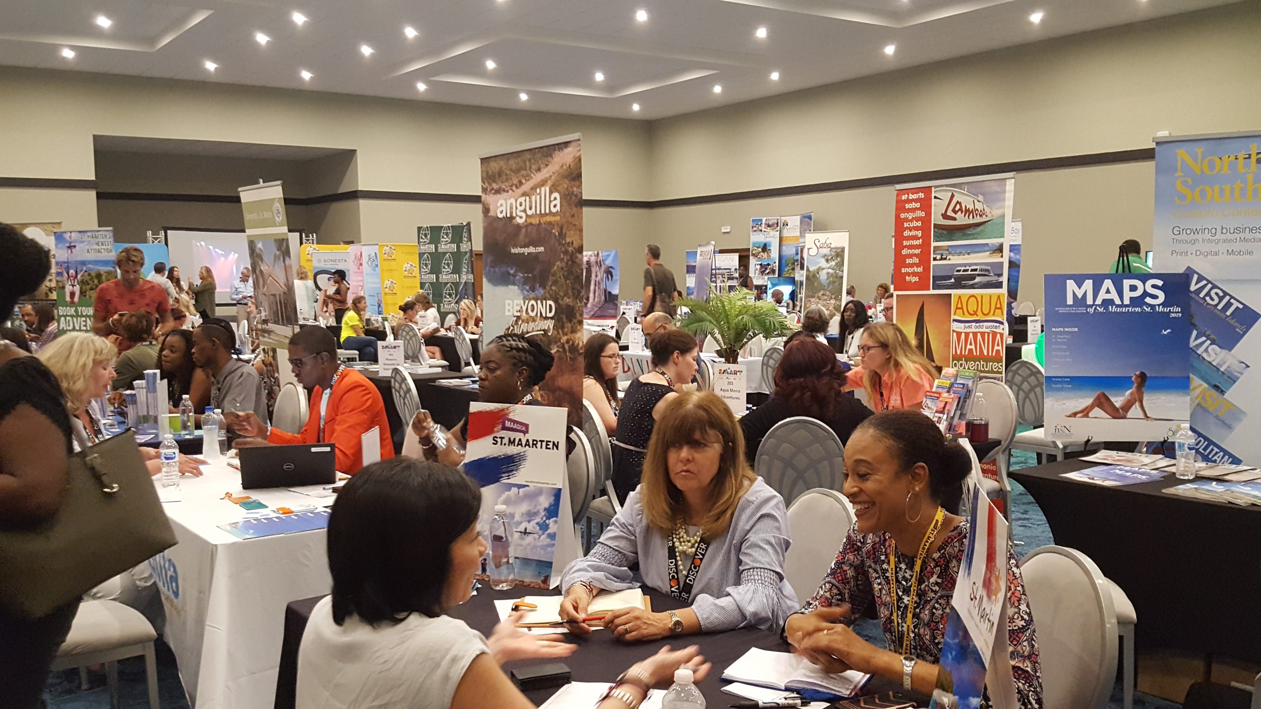 La Feria Regional Anual De St Martin St Maarten SMART 2024 Abre   SMART 2019 Tradeshow Floor Scaled 