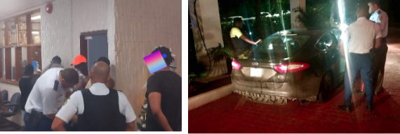 Un incidente en Rhine Road conduce a una detención en relación con el tráfico de personas