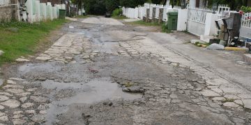 Anuncio de cierre parcial de George C. De Weever Drive en Dutch Quarter