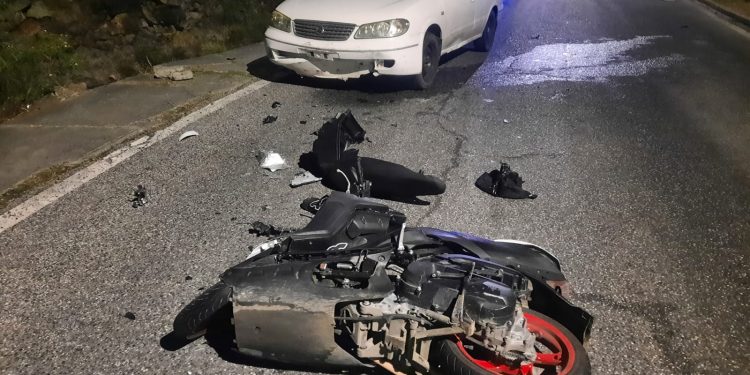 Grave accidente de pasola en Oyster Pond Road