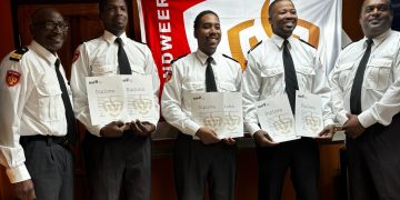 Nuevos bomberos ascendidos al rango A