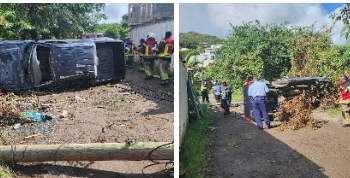 Accidente en St. James Drive, Sucker Garden Road