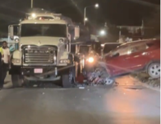 Tres accidentes de tráfico separados en menos de 24 horas