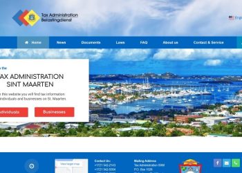 La Administración Tributaria de Sint Maarten presenta un nuevo sitio web: Tax.sx