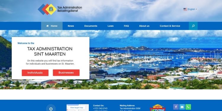 La Administración Tributaria de Sint Maarten presenta un nuevo sitio web: Tax.sx