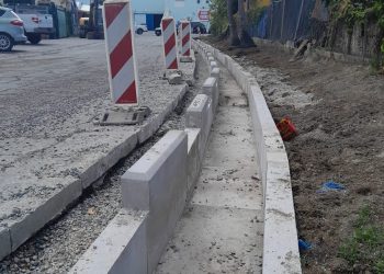 La instalación del sistema de drenaje de Orange Grove está a punto de finalizar