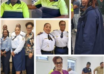 La Policía de Sint Maarten rinde homenaje a las defensoras de las mujeres durante la celebración del Mes de la Mujer 2024
