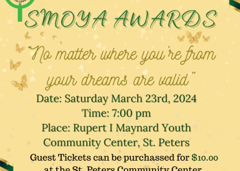 Ceremonia de PREMIOS SMOYA de la Asociación del Consejo Juvenil de St. Maarten