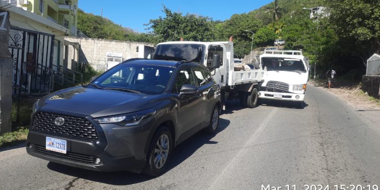 Accidente de tráfico en Sucker Garden Road