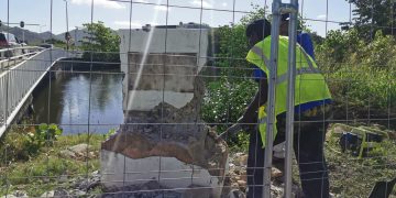 Inician las reparaciones del puente Prince Bernard: la demolición del monumento marca el comienzo de la renovación