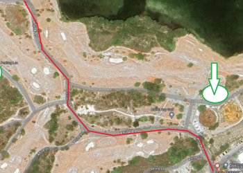 Los vehículos estacionados ilegalmente en el área de Rhine Road en Mullet-Bay serán retirados por gastos del propietario