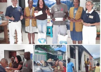 Tzu Chi ayuda a las víctimas del incendio con ayuda en efectivo y paquetes de alimentos