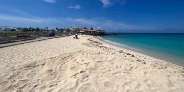 Primer nido de tortugas marinas confirmado de la temporada 2024 depositado en Maho Beach