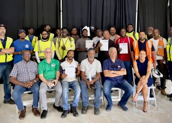 20 estibadores de SSS reciben Certificación tras finalizar Programa de la Capacitación total de ‘Trabajador Portuario’