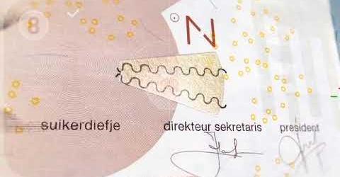 Falsificación de NAf. 100 billetes en circulación