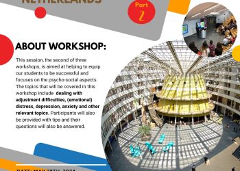 Segundo taller de la serie de tres partes Mindfulness: Éxito al estudiar en los Países Bajos