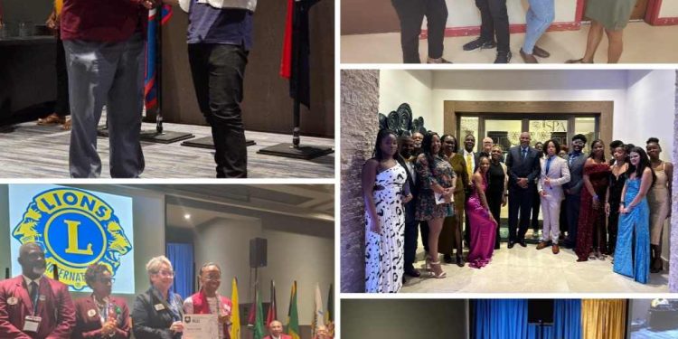 El Club de Leones de Sint Maarten gana el premio “Presidente del Año” en la Convención de Distrito Regional