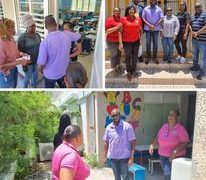 El Ministro interino de Educación, Lyndon Lewis, toma medidas inmediatas durante las visitas escolares