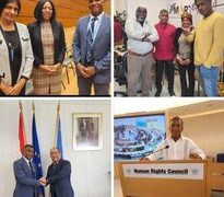 James Finies lidera la organización de derechos humanos de Bonaire hacia la promoción global