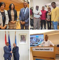 James Finies lidera la organización de derechos humanos de Bonaire hacia la promoción global