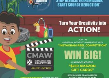 Jóvenes de 18 años invitados a participar en el concurso CARPHA Instagram Reel