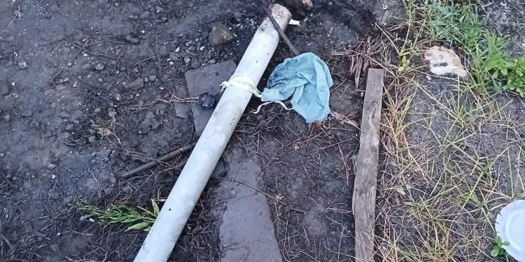 Incidente con pistola de bengalas en el patio de cables de NV GEBE