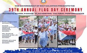Se celebra el 39° Aniversario del Día de la Bandera el 13 de junio en Marie Genevieve deWeever Primary School