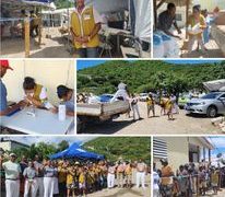 Los voluntarios de Tzu Chi demuestran sinceros actos de bondad y empoderan a la comunidad en el octavo evento de alivio de la pobreza en Cay Bay