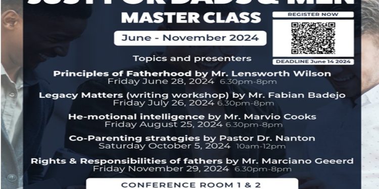 CDFHA organiza la clase magistral Solo para papás y hombres