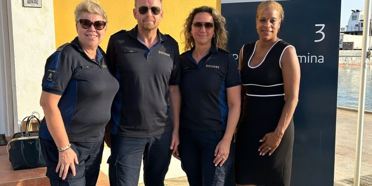 Primera visita de trabajo conjunta de Douane y Belastingdienst Caribisch Nederland