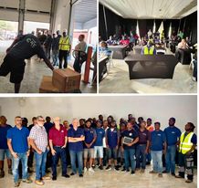 40 empleados completan la ronda de certificación en SSS, ICC Cargo y INTERMAR/IFX como parte del Programa de Formación Laboral Trabajador Total