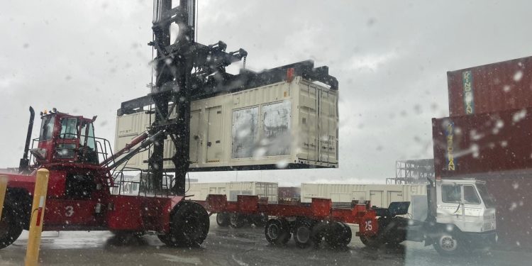 NV GEBE anuncia la llegada de motores en contenedores de 10 MW para abordar el deslastre de carga