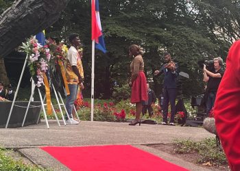 La Viceministra Plenipotenciaria Arrindell asiste al Evento Nacional sobre la Abolición de la Esclavitud en Ámsterdam