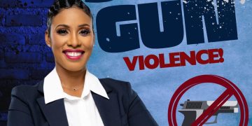 Carlita Guy, candidata de Nacional Alliance, pide poner fin a la violencia con armas de fuego para proteger el turismo y el bienestar de la comunidad