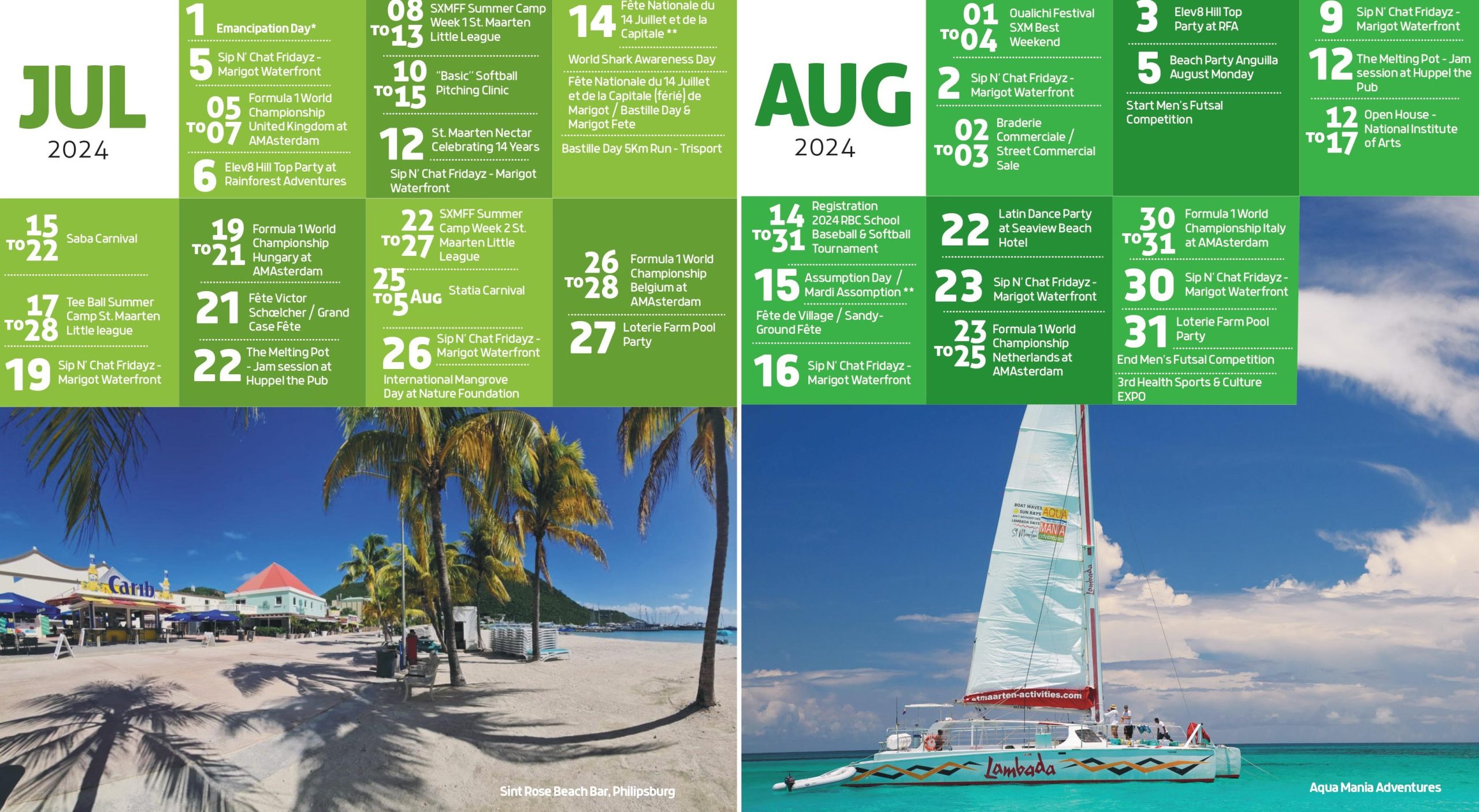 SHTA y CLT comienzan a trabajar en el calendario de eventos 2025 SXM